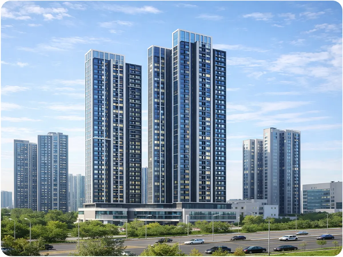 청주 센트럴 더플래티넘 조감도